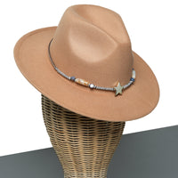 Chokore Chokore Starry Fedora Hat (Khaki)