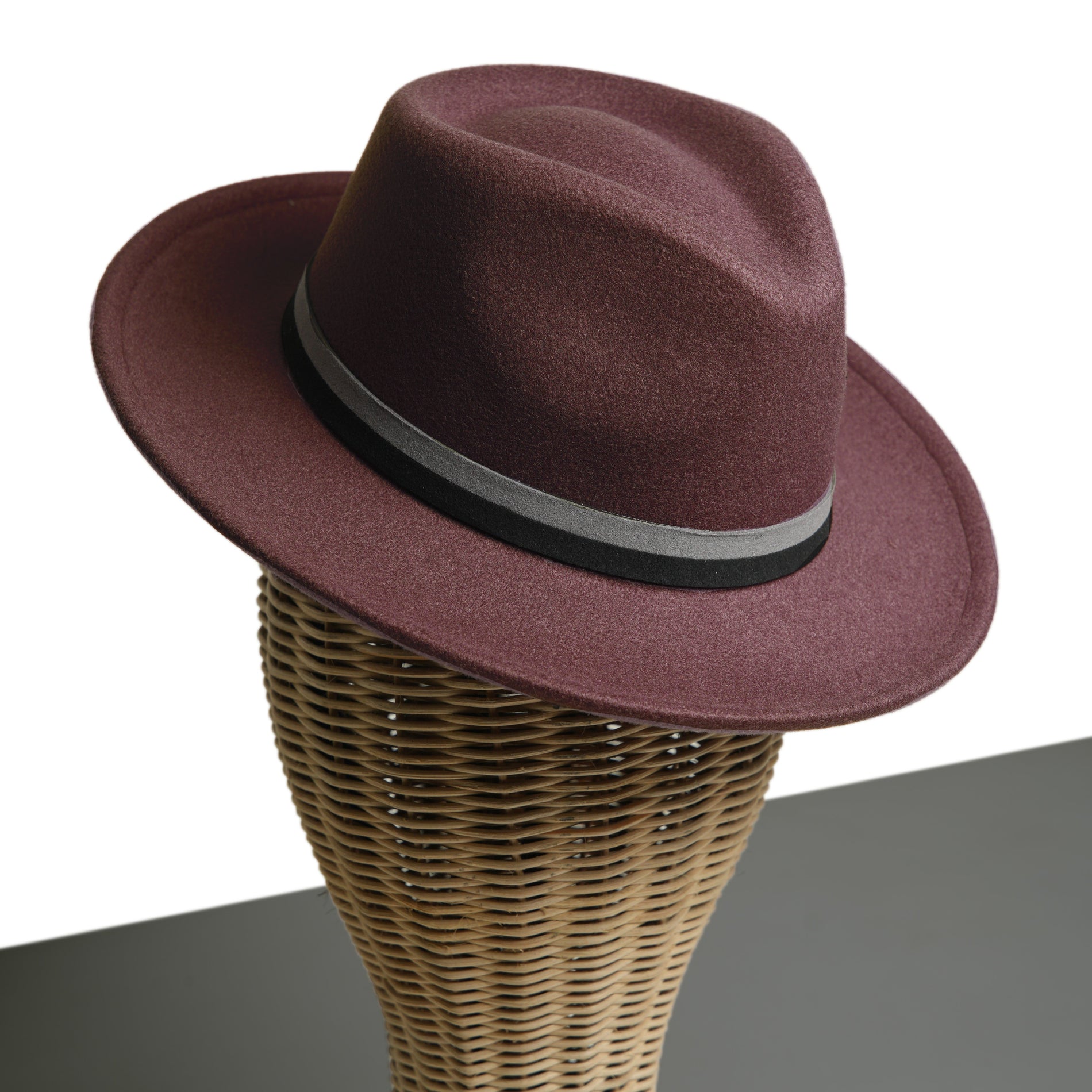 Chokore  Chokore Vintage Fedora Hat (Purple) 