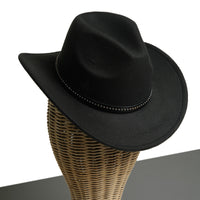 Chokore Chokore Cowboy Hat with Belt Band (Black)