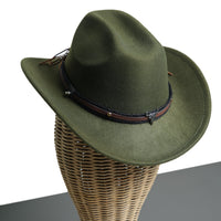 Chokore Chokore American Cowhead Cowboy Hat (Forest Green)