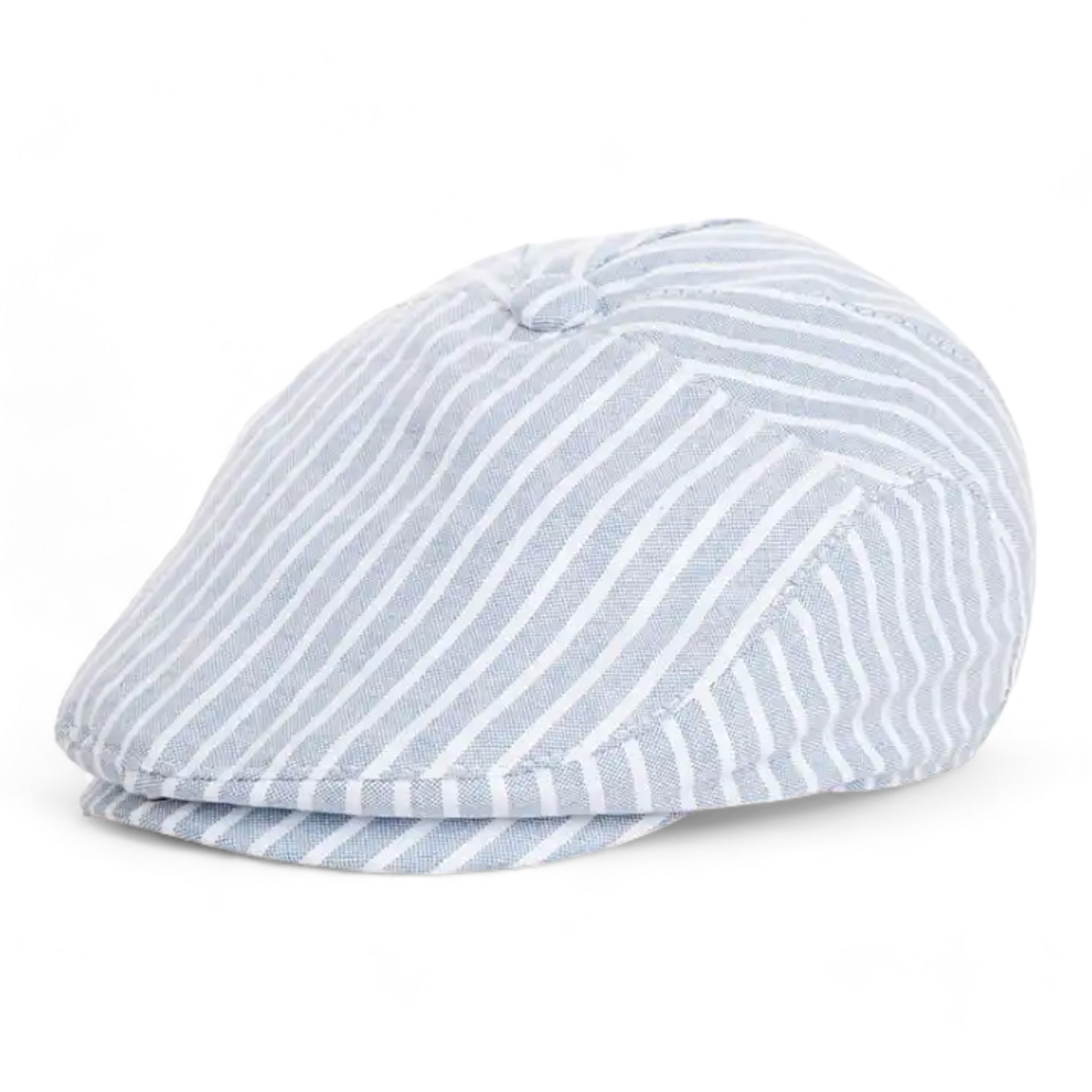 Chokore  Chokore Striped Cotton Ivy Cap for Kids (Blue) 