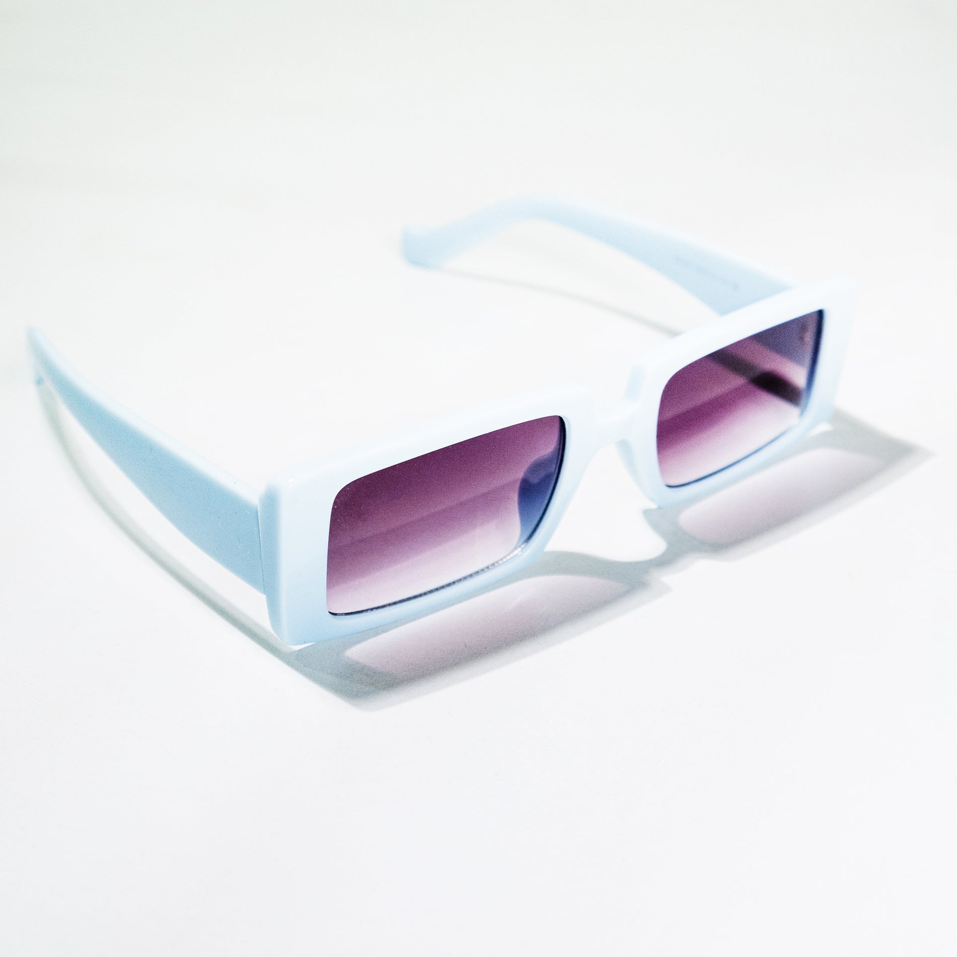 Chokore  Chokore Tinted Rectangle Sunglasses (Light Blue) 