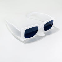 Chokore Chokore Irregular Sunglasses with UV 400 Protection (White)