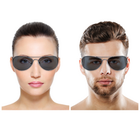 Chokore Chokore Metal Frame Night Vision Sunglasses (Black)