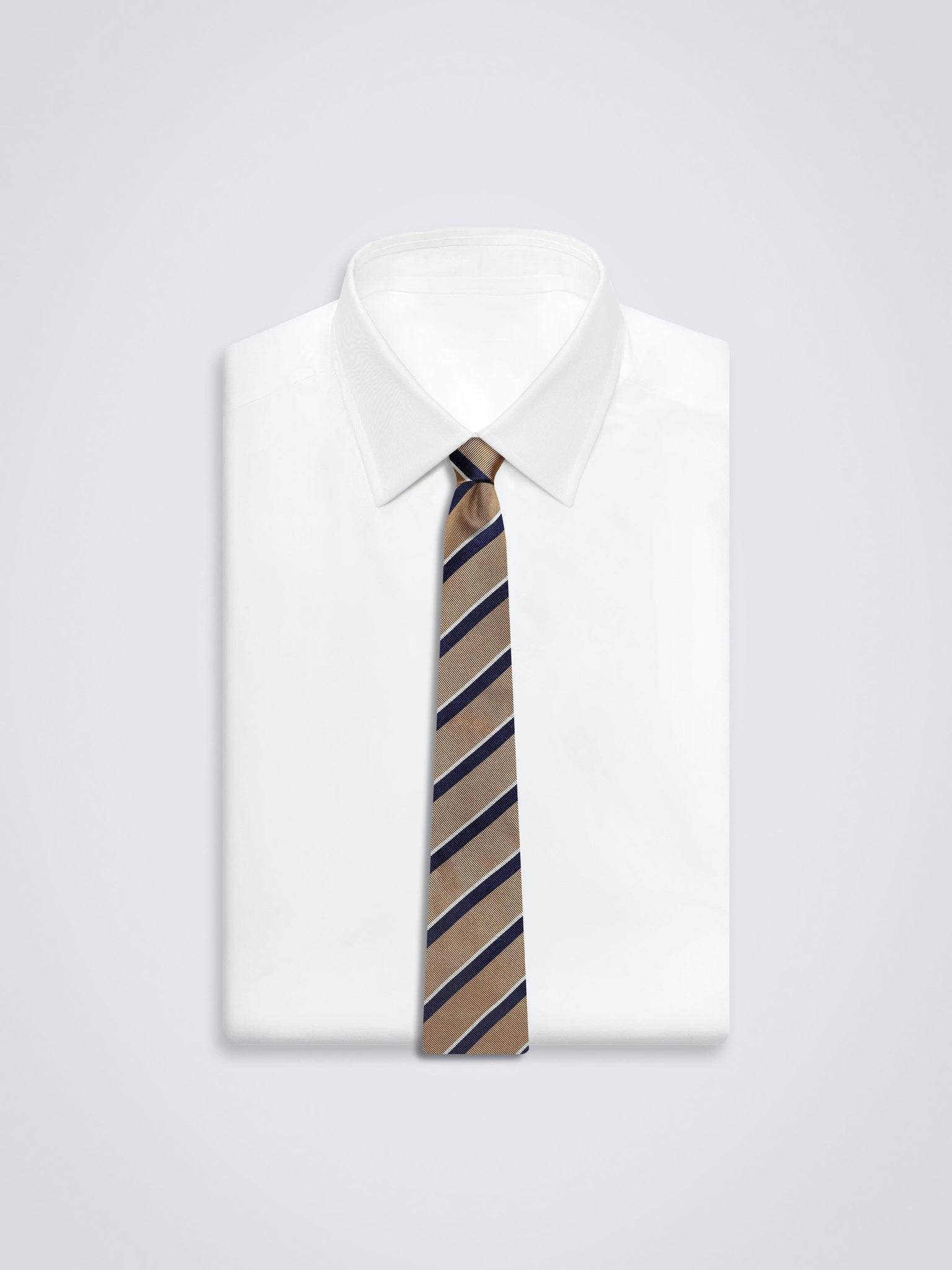 Chokore Repp Tie (Tan) Necktie