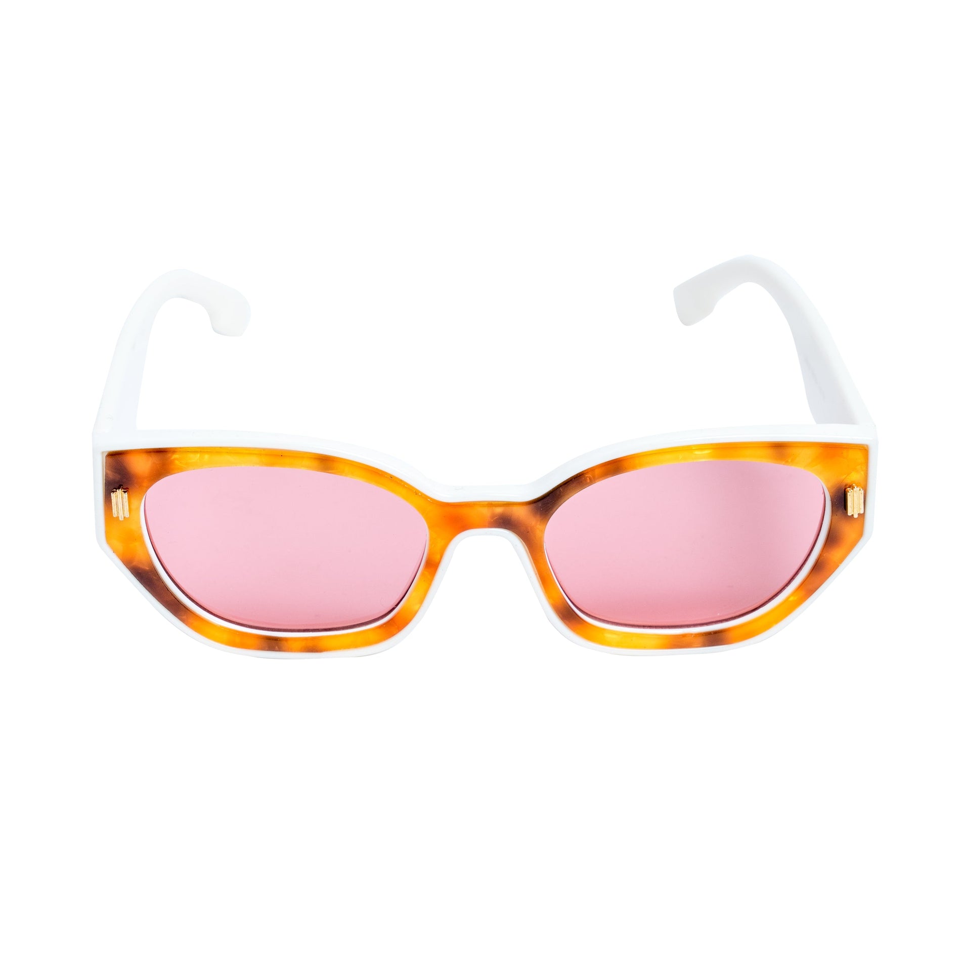 Chokore Chokore Purrfect Cat Eye Sunglasses with UV 400 Protection (White & Yellow) Chokore Purrfect Cat Eye Sunglasses with UV 400 Protection (White & Yellow) 