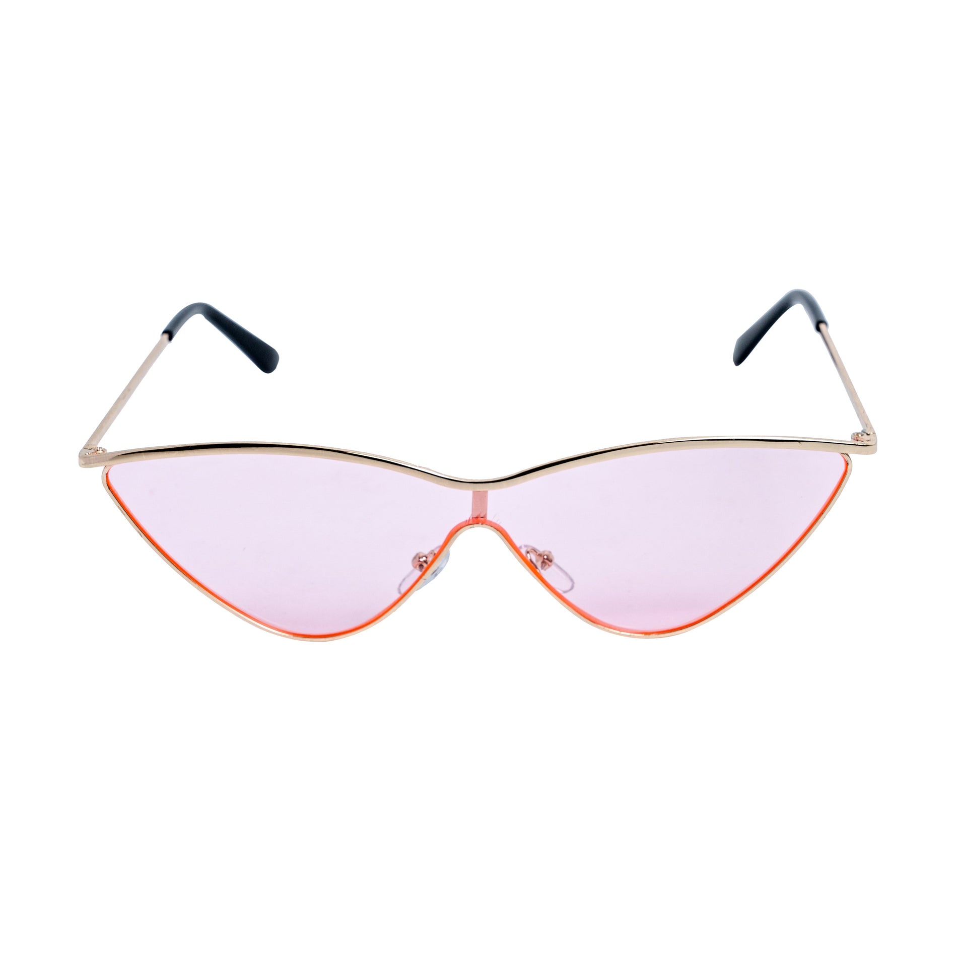 Chokore Chokore Cat-Eye Sunglasses with Metal Frame (Pink) Chokore Cat-Eye Sunglasses with Metal Frame (Pink) 