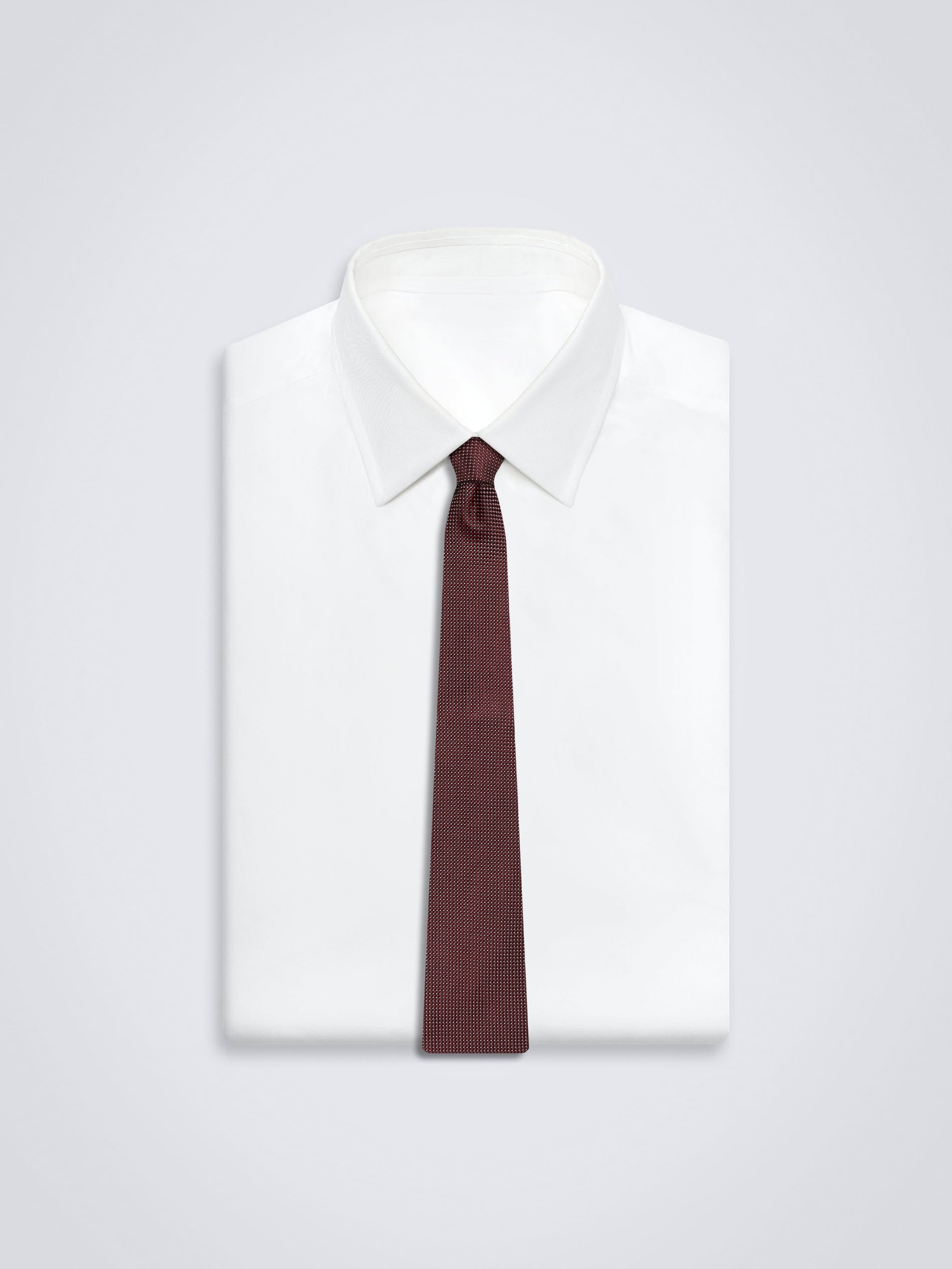 Chokore Chokore Pinpoint (Maroon) Necktie Chokore Pinpoint (Maroon) Necktie 