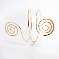 Chokore Chokore Swirl Upper Arm cuff (Gold)