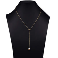 Chokore Chokore Minimal Pearl Drop Necklace