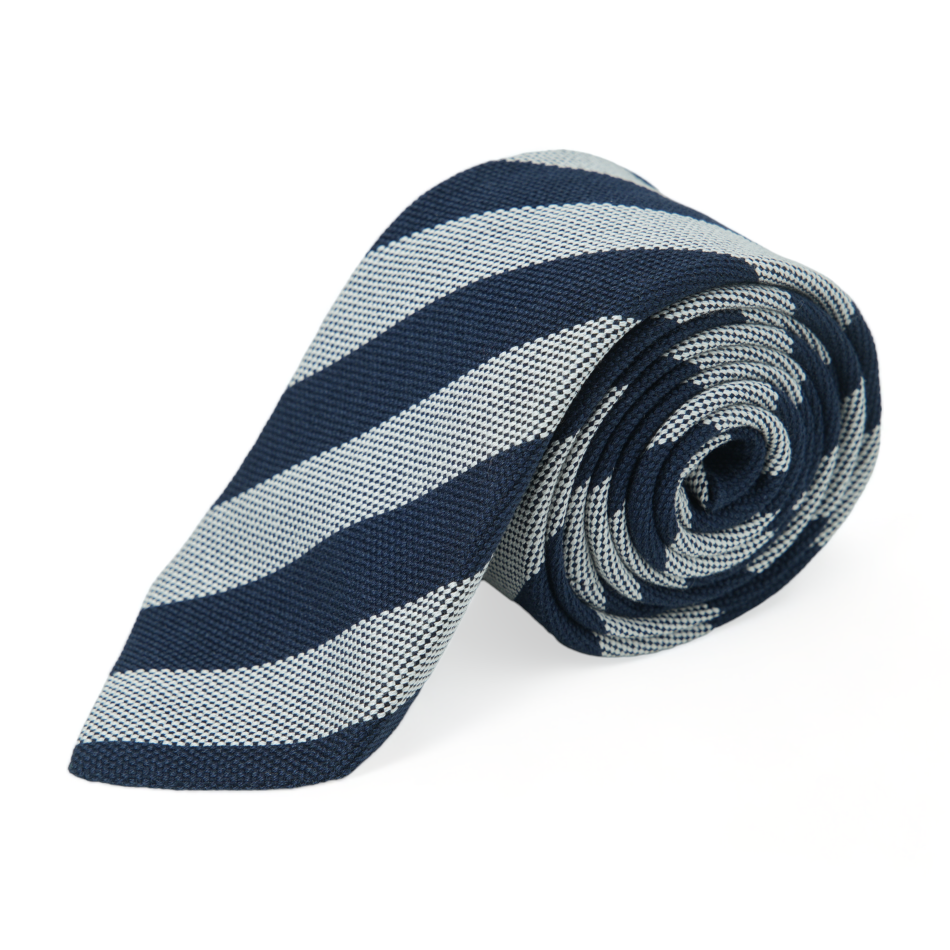 Chokore  Chokore Stripes (Navy & Silver) Necktie 