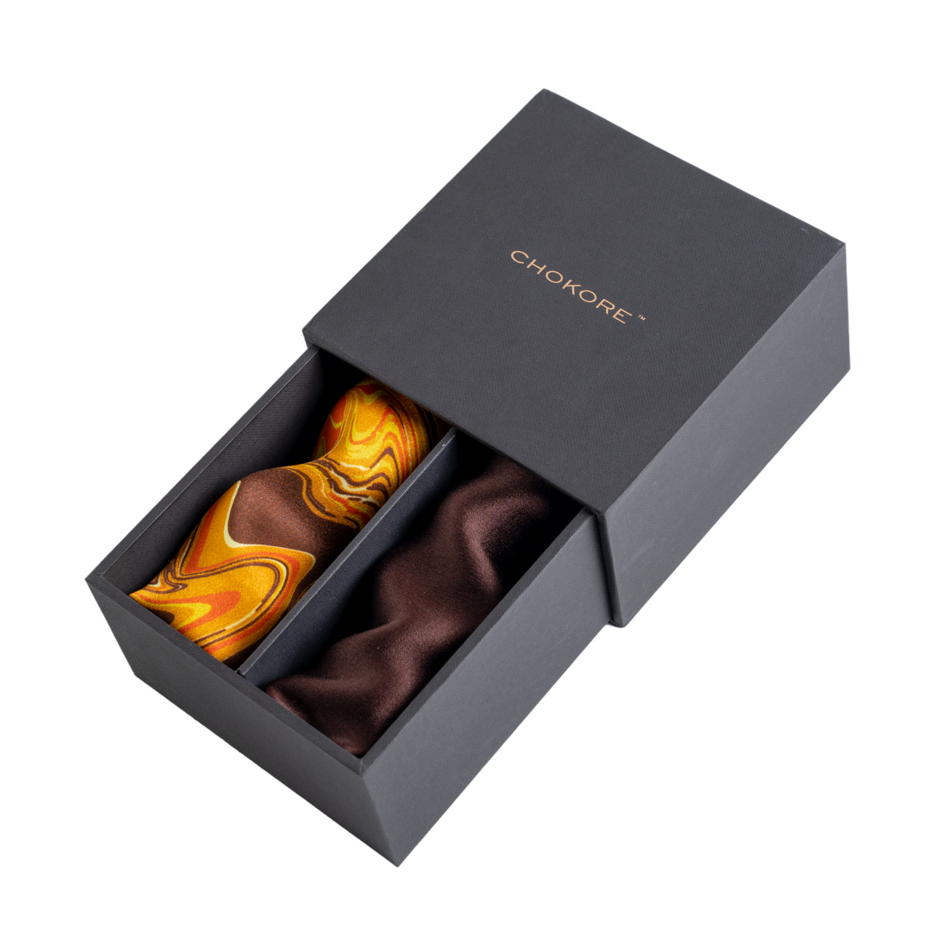 Chokore Chokore Special 2-in-1 Gift Set for Him (Marble print Pocket Square & Solid Brown Pocket Square) Chokore Special 2-in-1 Gift Set for Him (Marble print Pocket Square & Solid Brown Pocket Square) 