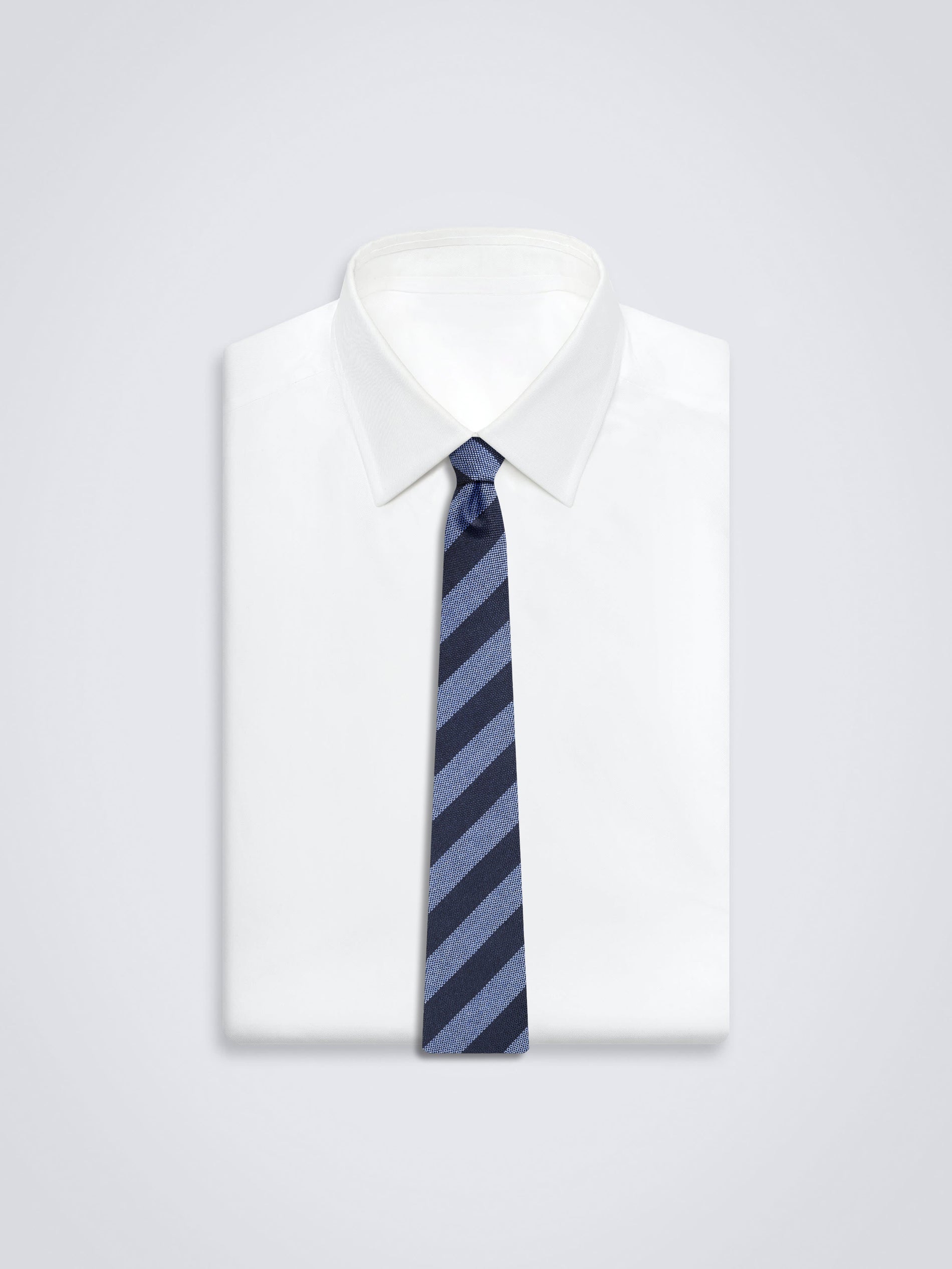 Chokore Chokore Stripes (Navy & Blue) Necktie Chokore Stripes (Navy & Blue) Necktie 