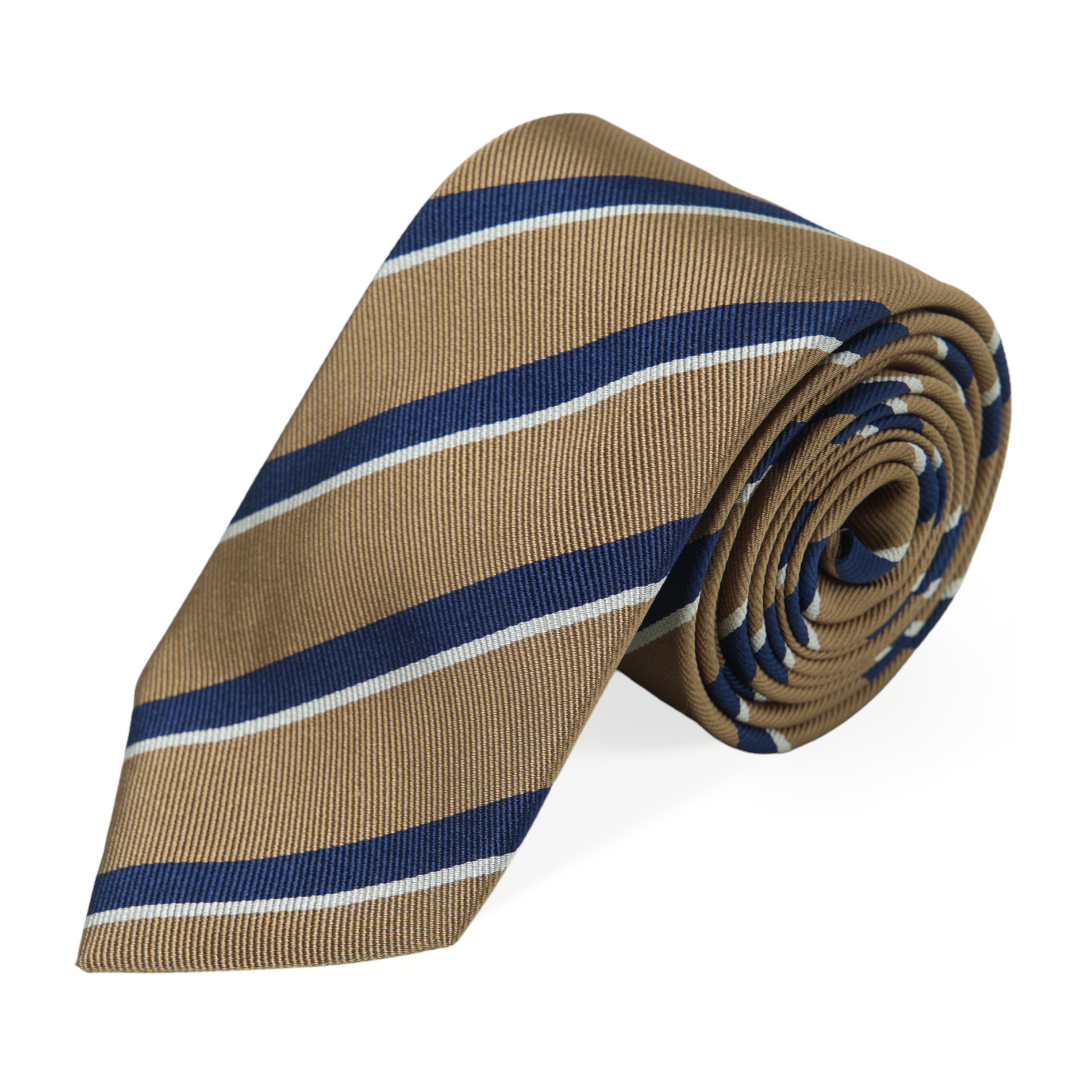 Chokore  Chokore Repp Tie (Tan) Necktie 