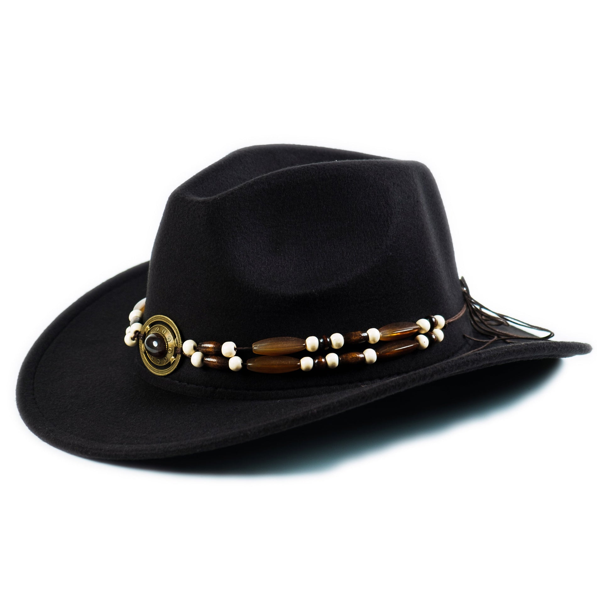 Chokore Chokore Tibetan Cowboy Hat (Black) Chokore Tibetan Cowboy Hat (Black) 