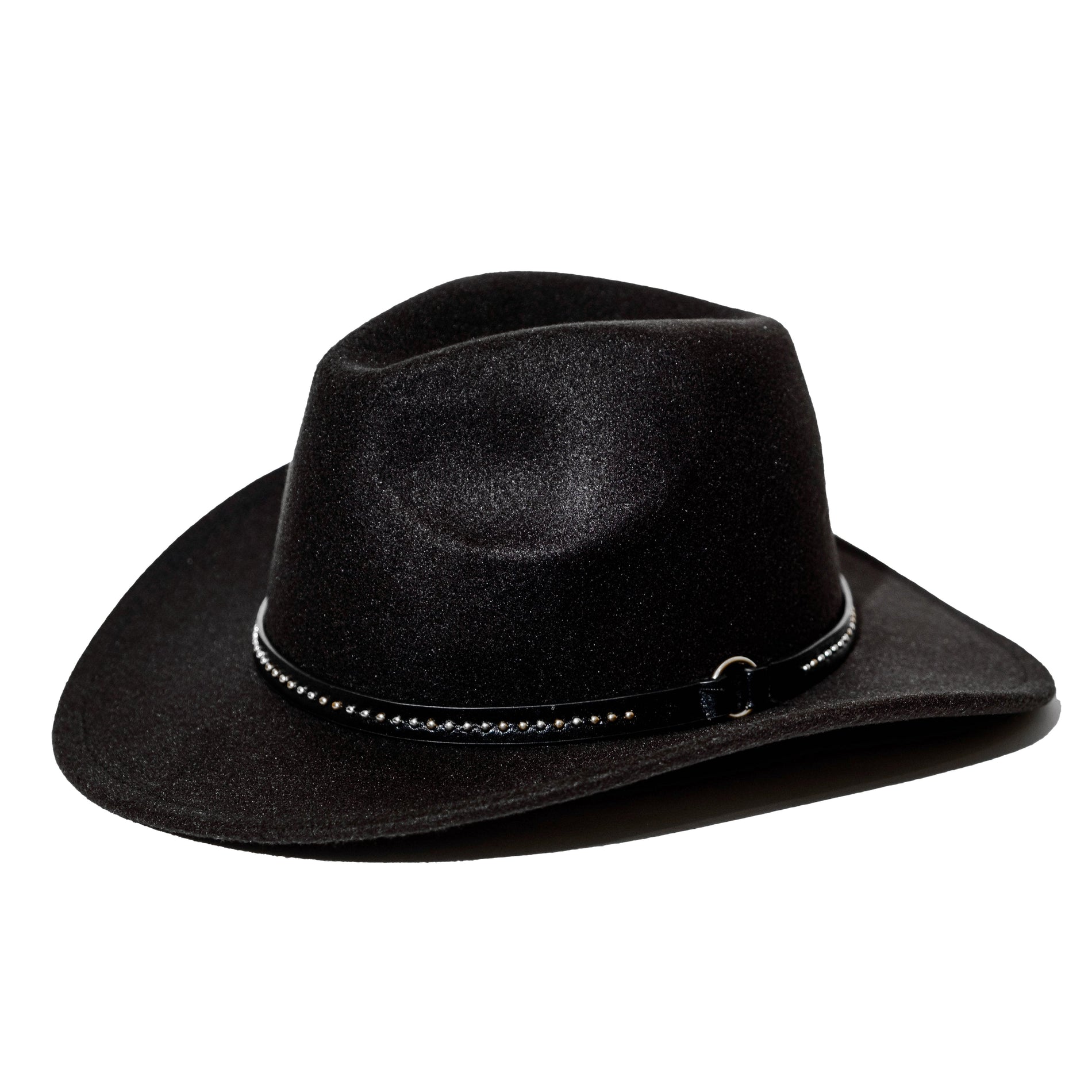 Chokore Chokore Cowboy Hat with Belt Band (Black) Chokore Cowboy Hat with Belt Band (Black) 