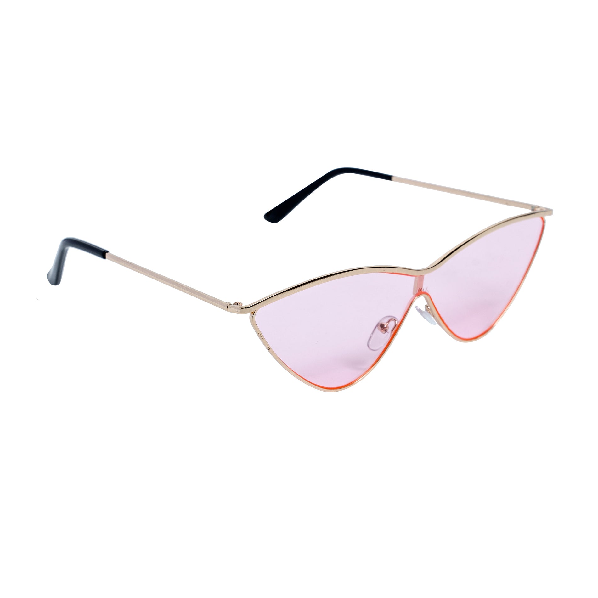 Chokore Chokore Cat-Eye Sunglasses with Metal Frame (Pink) Chokore Cat-Eye Sunglasses with Metal Frame (Pink) 