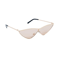 Chokore Chokore Cat-Eye Sunglasses with Metal Frame (Golden)