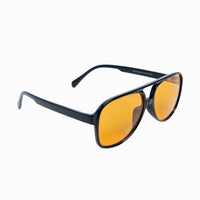 Chokore Chokore Round & Retro Polarized Sunglasses (Yellow & Black)