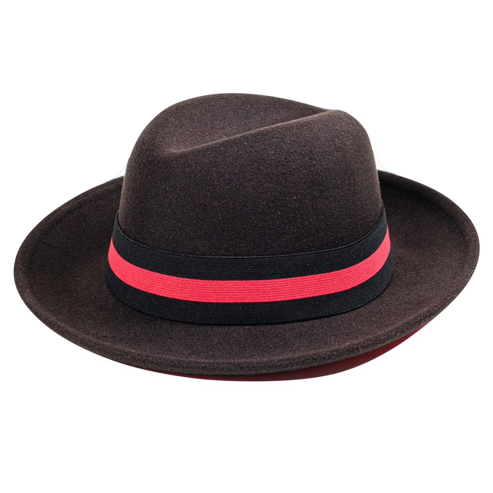 Chokore Chokore Double-tone Fedora Hat (Black) Chokore Double-tone Fedora Hat (Black) 