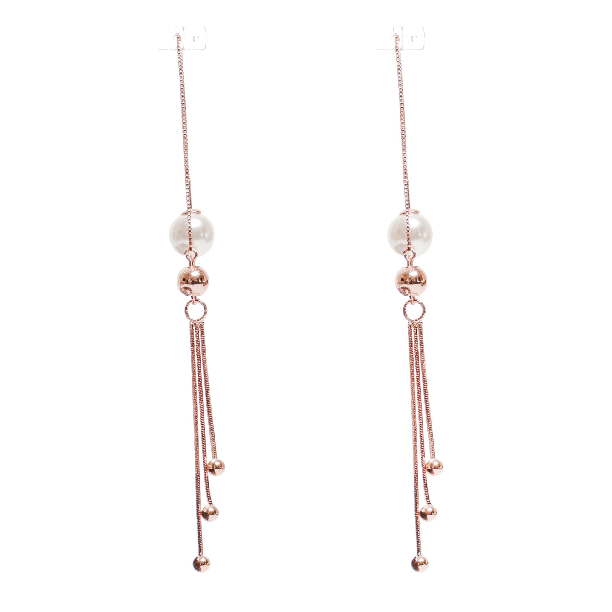 Chokore Tassel Pearl Earrings