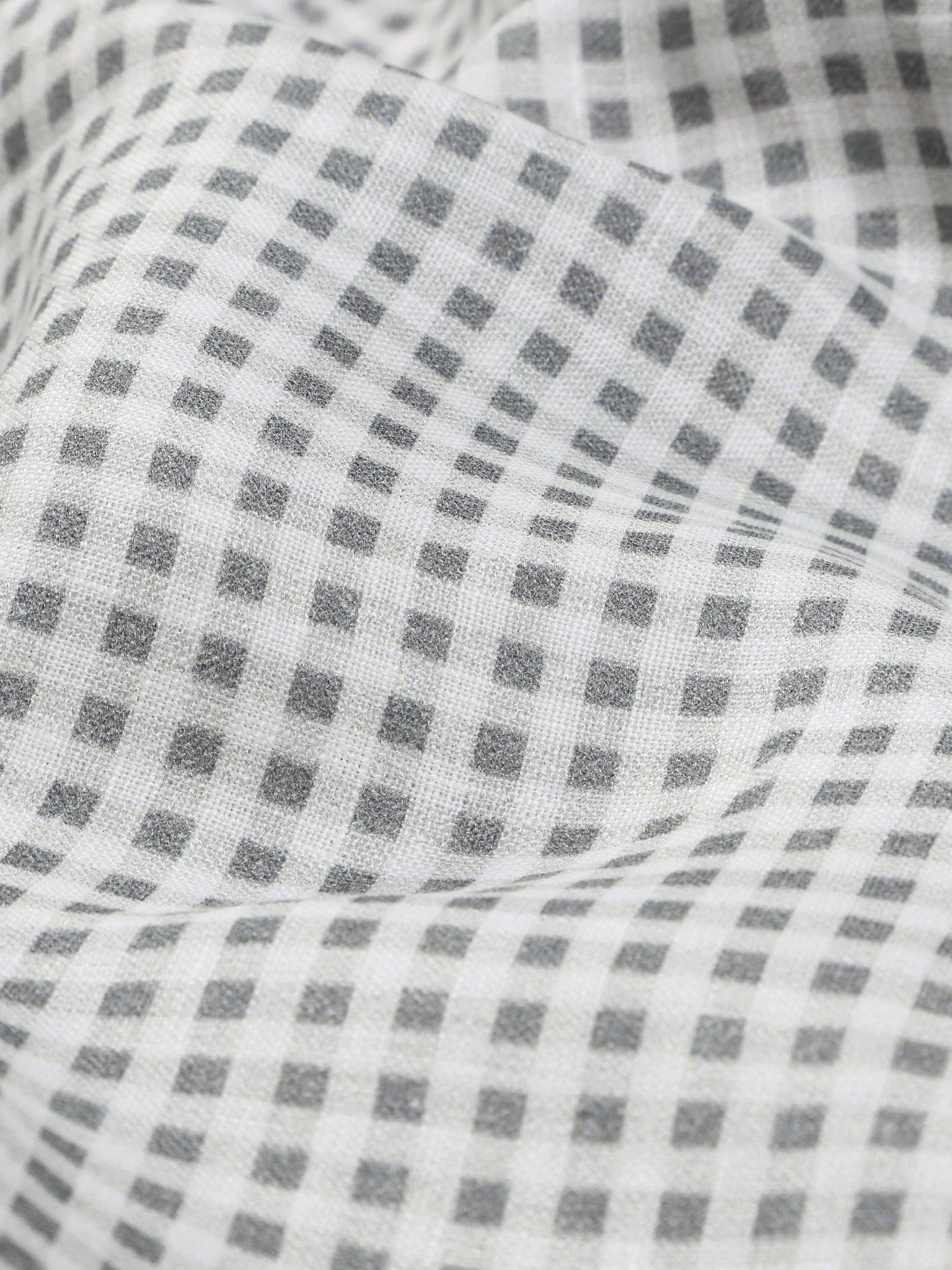 Checkered Past (Grey) - Pocket Square