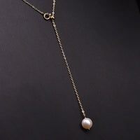 Chokore Chokore Minimal Pearl Drop Necklace