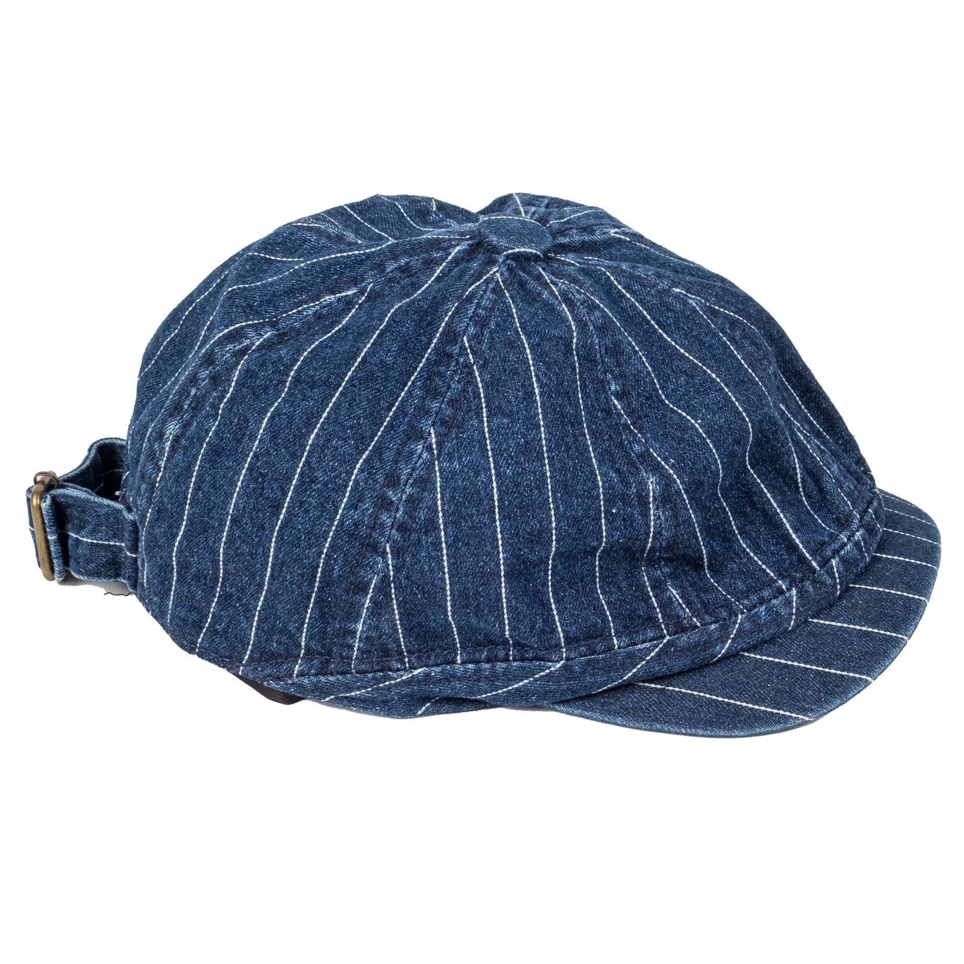 Chokore Chokore Striped Denim Ivy Cap (Blue) Chokore Striped Denim Ivy Cap (Blue) 