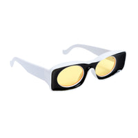 Chokore Chokore Trendy Oval Sunglasses with UV 400 Protection (Yellow)