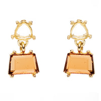 Chokore Chokore Tawny Crystal Earrings