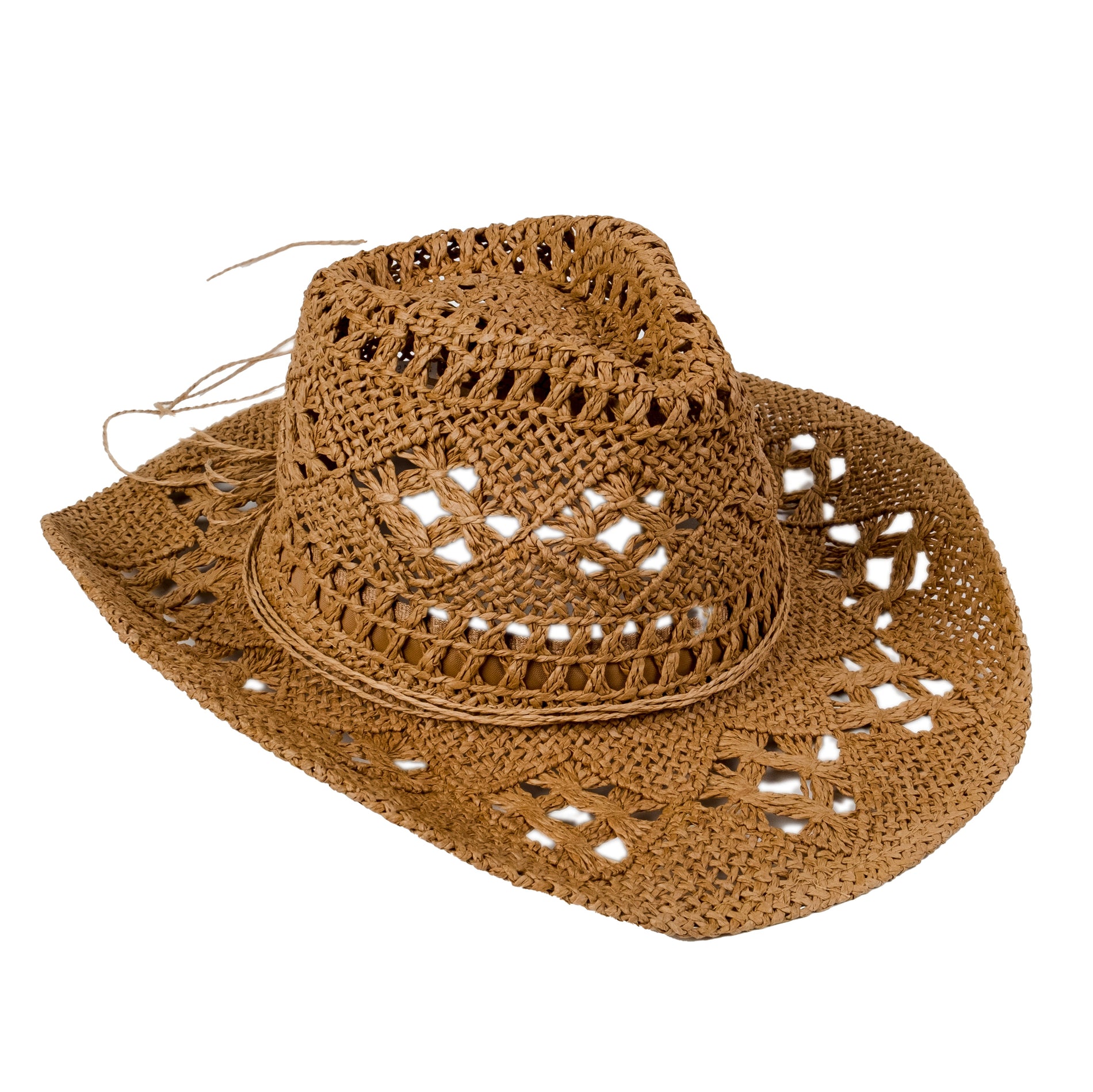 Chokore Chokore Handcrafted Straw Cowboy Hat (Khaki) Chokore Handcrafted Straw Cowboy Hat (Khaki) 