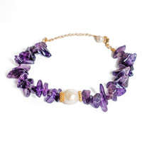 Chokore Chokore Amethyst Pearl Bracelet