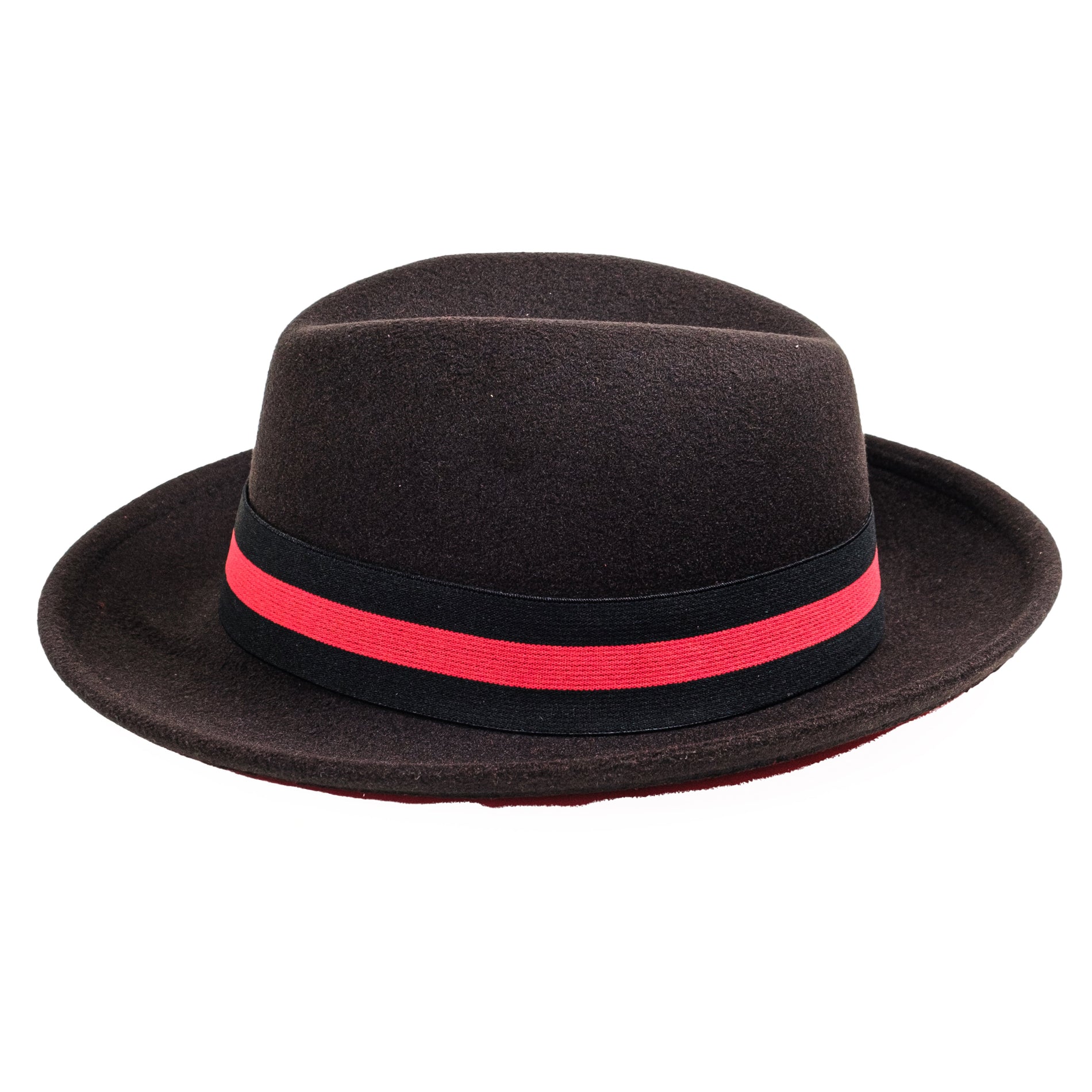 Chokore Chokore Double-tone Fedora Hat (Black) Chokore Double-tone Fedora Hat (Black) 