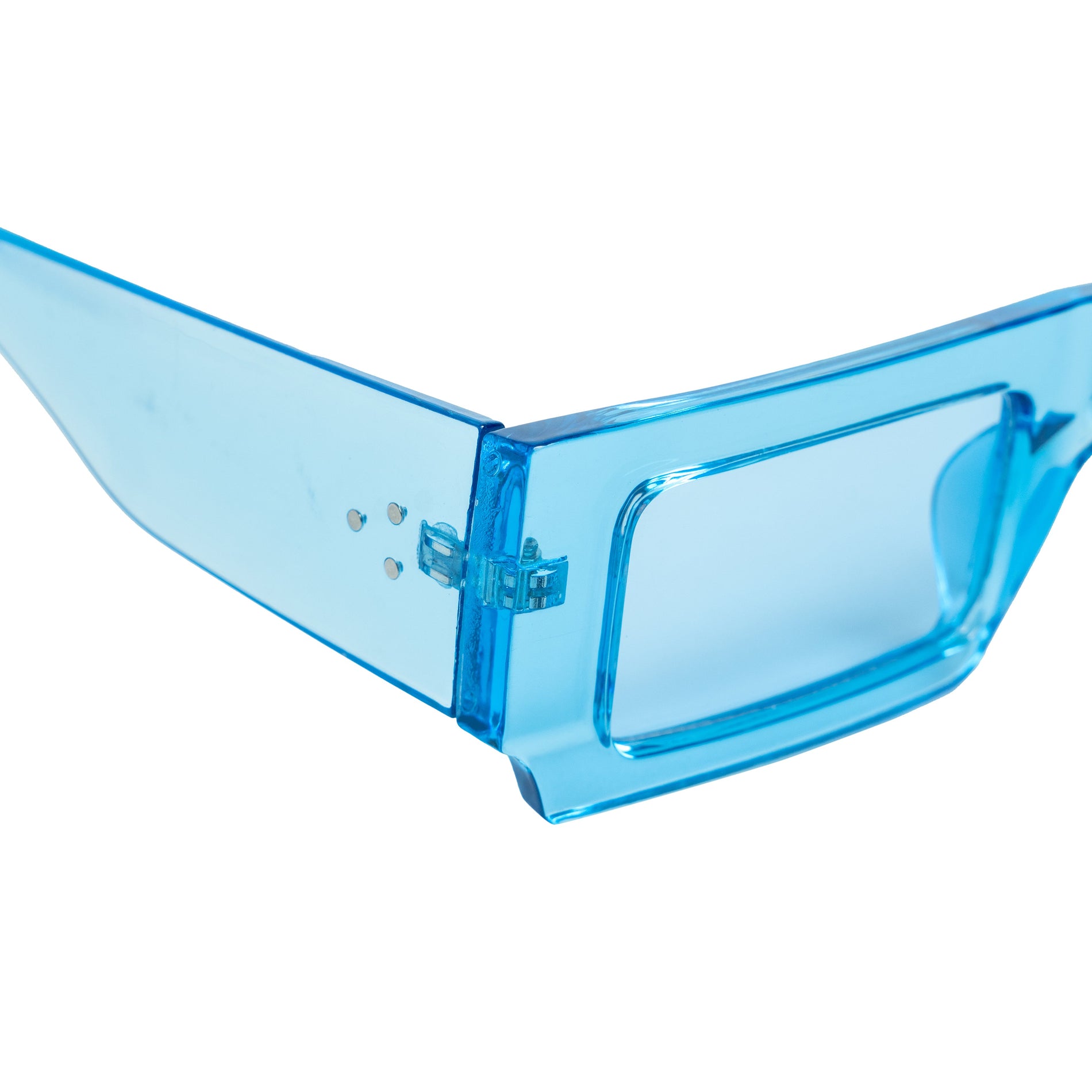 Chokore Chokore Thick Frame Rectangle Sunglasses (Blue) Chokore Thick Frame Rectangle Sunglasses (Blue) 