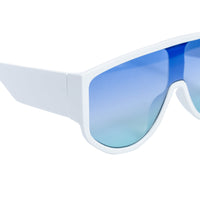 Chokore Chokore Retro Oversized UV-400 Protected Sunglasses (White)