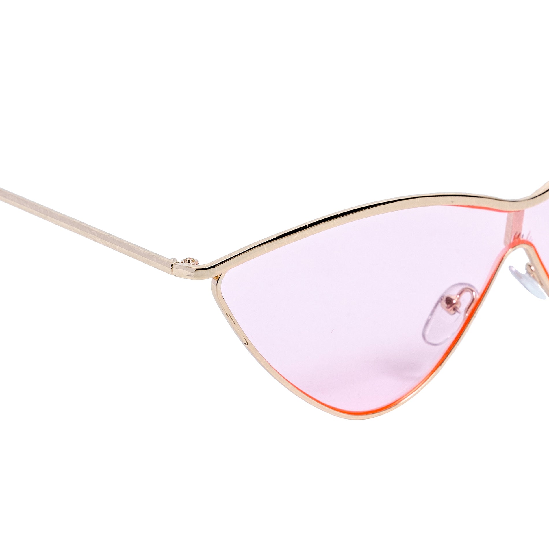 Chokore Chokore Cat-Eye Sunglasses with Metal Frame (Pink) Chokore Cat-Eye Sunglasses with Metal Frame (Pink) 