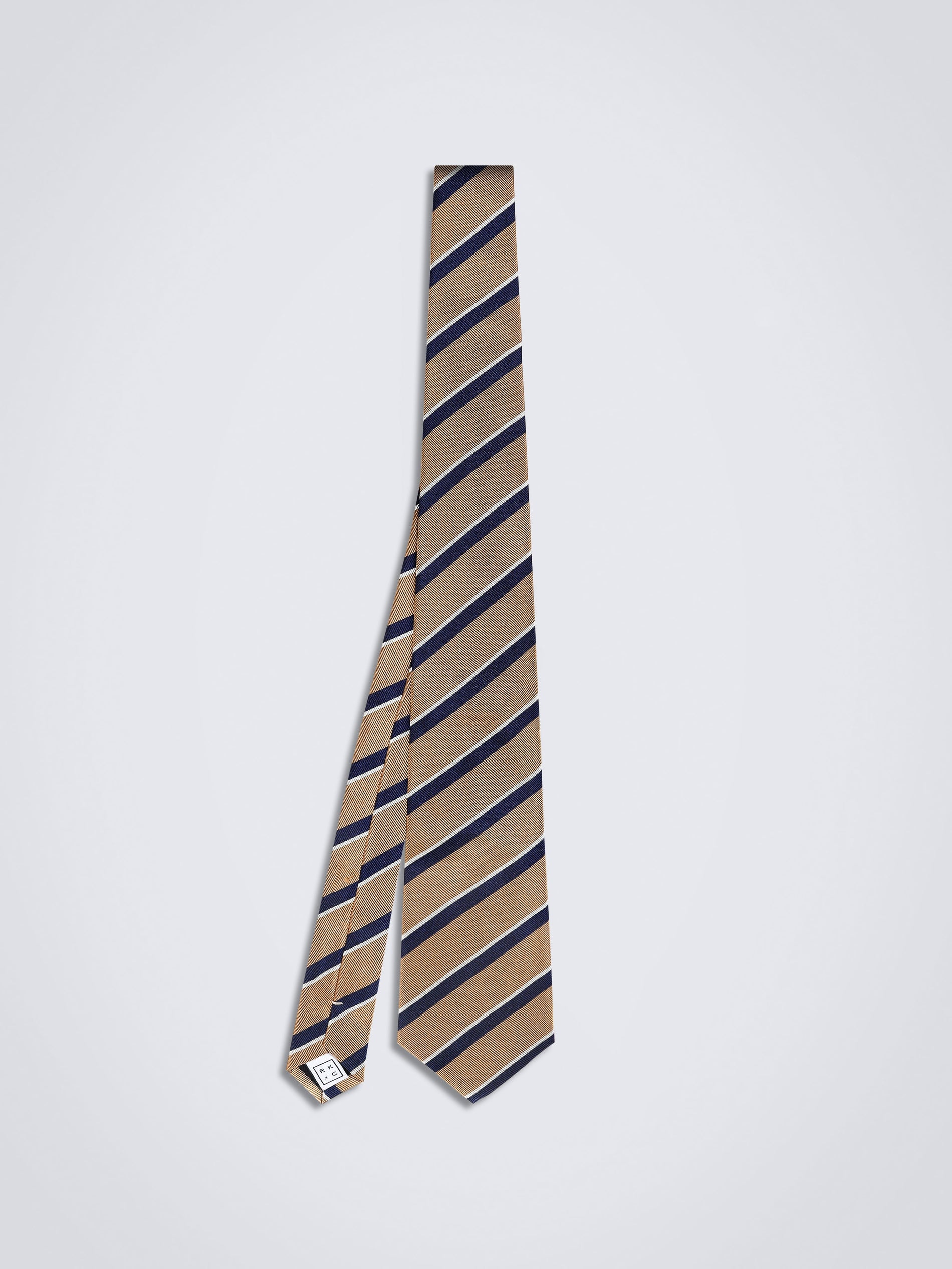 Chokore Chokore Repp Tie (Tan) Necktie Chokore Repp Tie (Tan) Necktie 