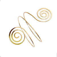 Chokore Chokore Swirl Upper Arm cuff (Gold)