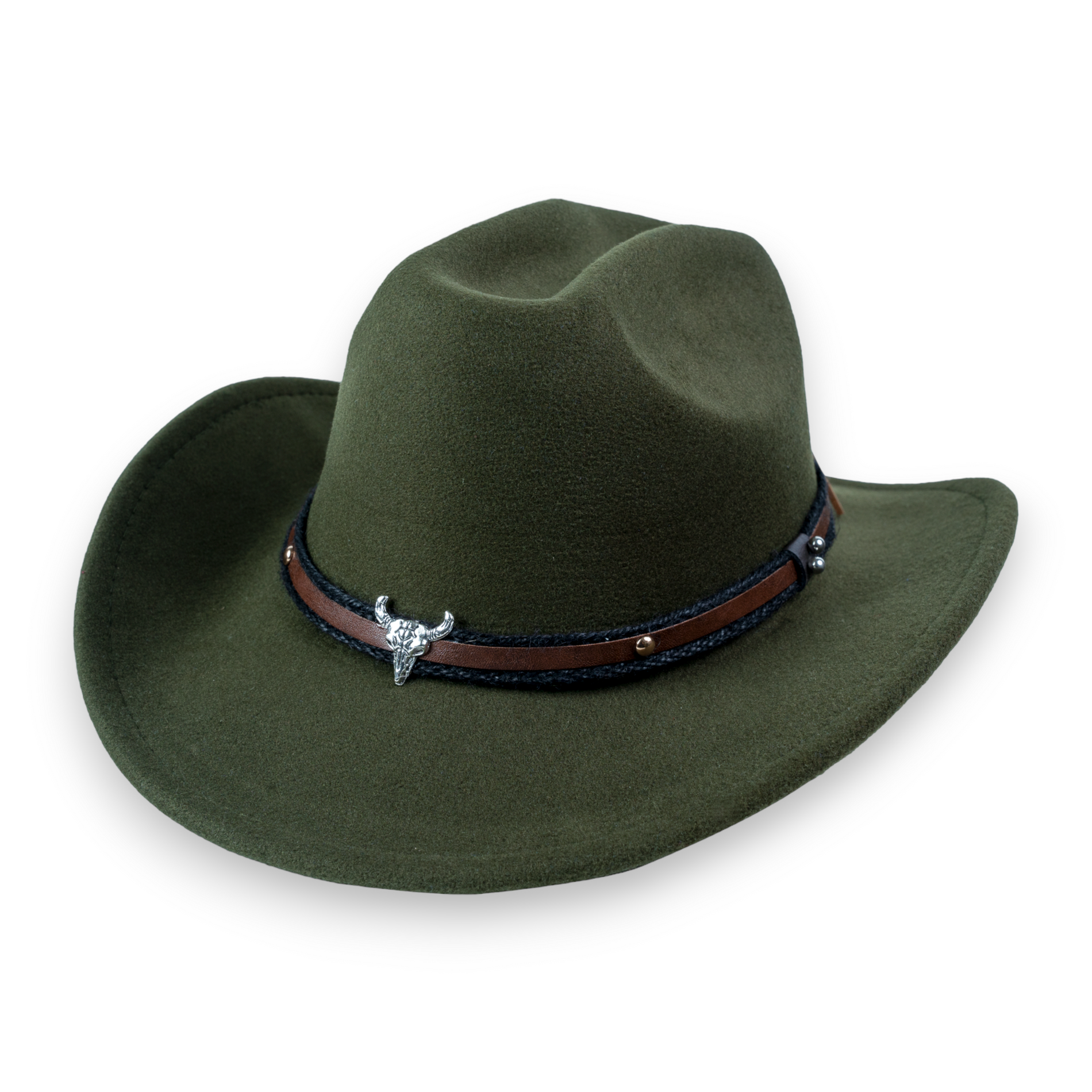 Chokore Chokore American Cowhead Cowboy Hat (Forest Green) Chokore American Cowhead Cowboy Hat (Forest Green) 