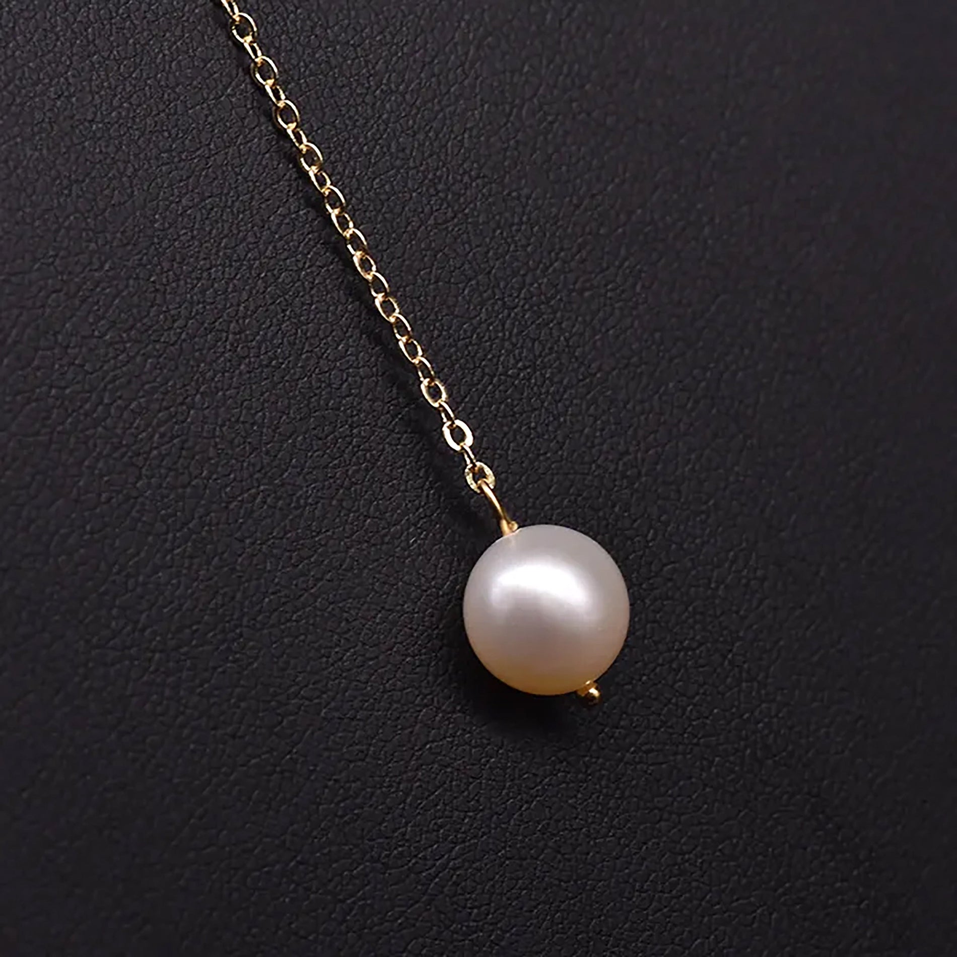 Chokore Chokore Minimal Pearl Drop Necklace Chokore Minimal Pearl Drop Necklace 