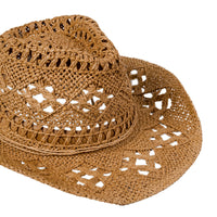 Chokore Chokore Handcrafted Straw Cowboy Hat (Khaki)