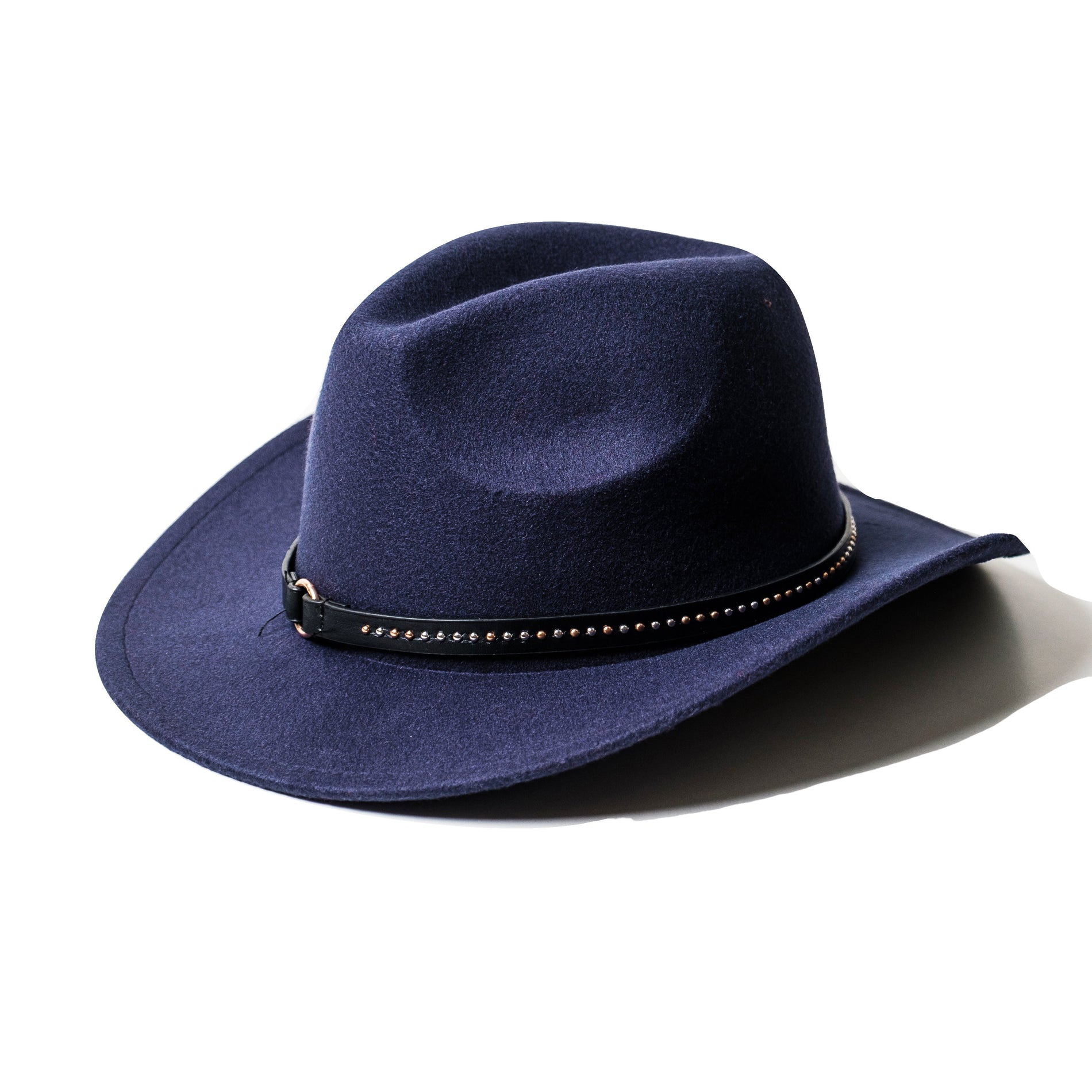 Chokore Chokore Cowboy Hat with Belt Band (Navy) Chokore Cowboy Hat with Belt Band (Navy) 