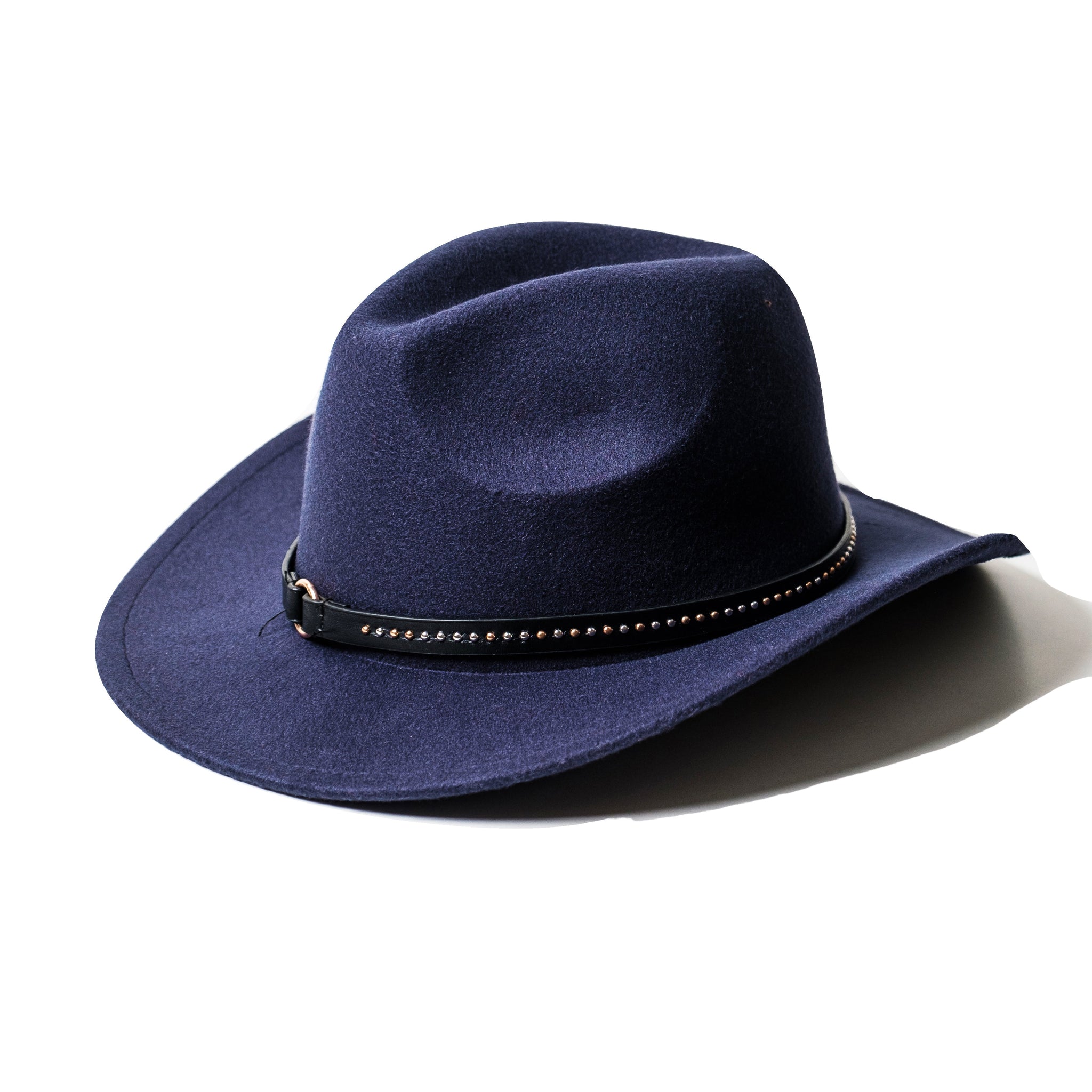 Chokore Cowboy Hat with Belt Band (Navy)