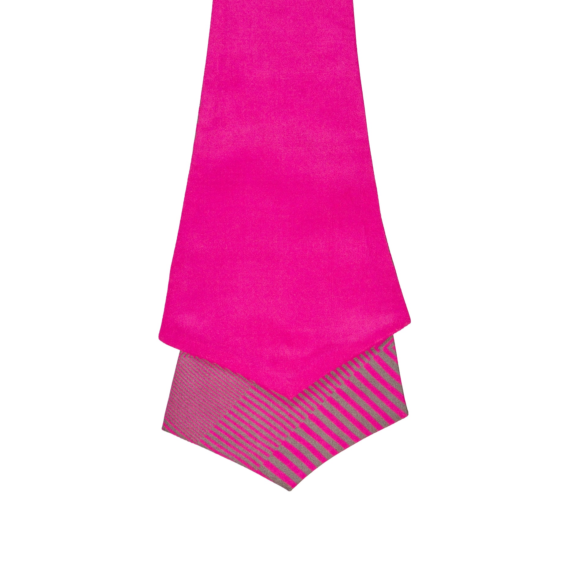 Chokore Chokore Striped Silk Cravat (Magenta) Chokore Striped Silk Cravat (Magenta) 