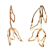 Chokore Chokore Metallic Floral Earrings