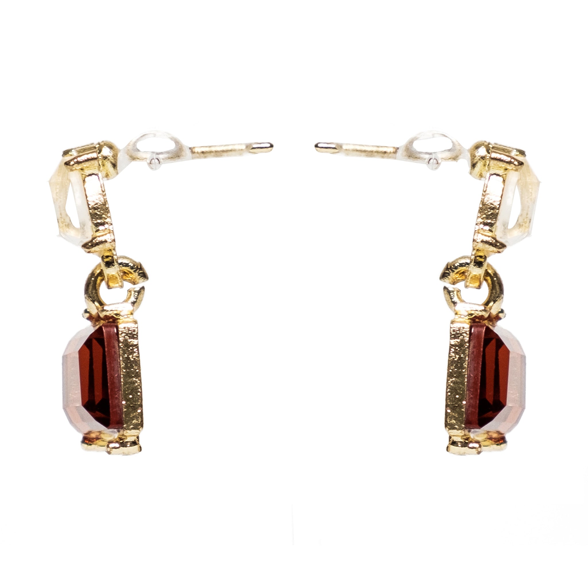 Chokore Tawny Crystal Earrings