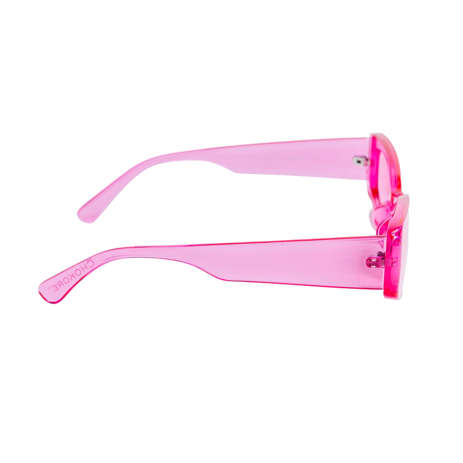 Chokore Chokore Rectangular UV-400 Protected Sunglasses (Pink) Chokore Rectangular UV-400 Protected Sunglasses (Pink) 