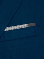 Chokore Checkered Past (Grey) - Pocket Square