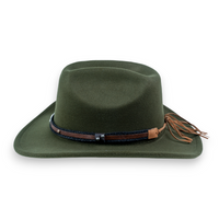 Chokore Chokore American Cowhead Cowboy Hat (Forest Green)