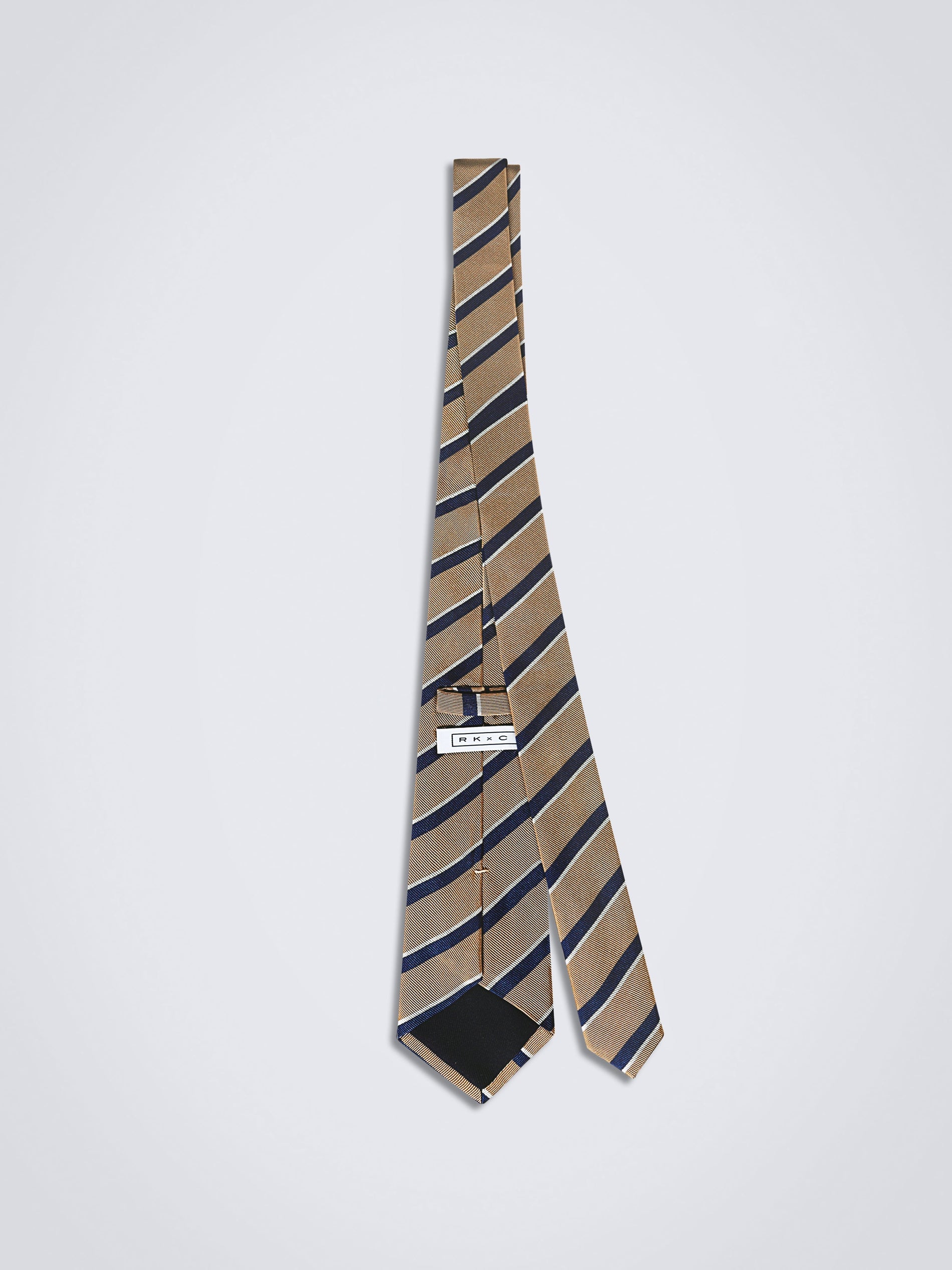 Chokore Chokore Repp Tie (Tan) Necktie Chokore Repp Tie (Tan) Necktie 